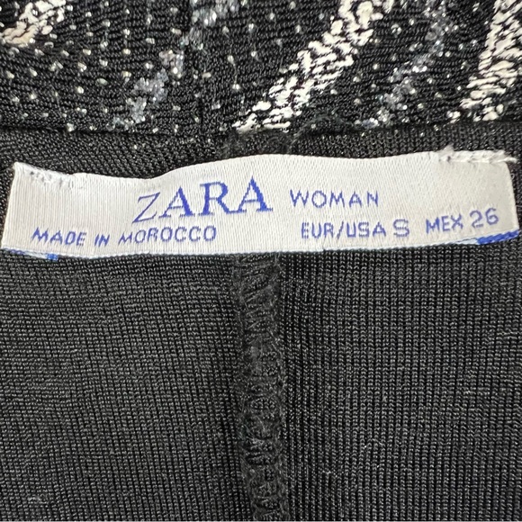 Zara Sparkly Wrap Mini Dress - Picture 7 of 8